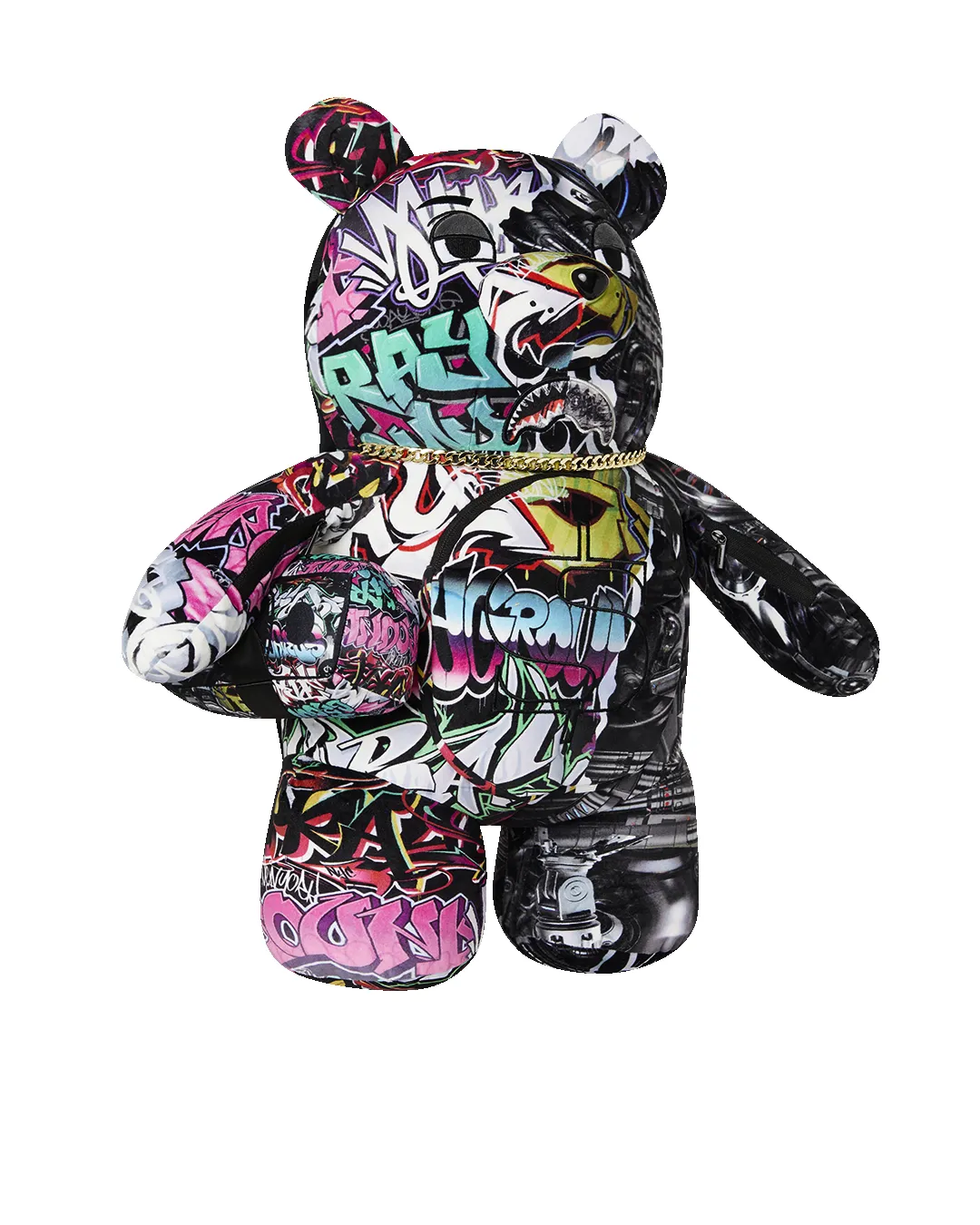 NEW CITY ANDROID MONEYBEAR TEDDYBEAR BACKPACK sold by Sprayground product image thumbnail 3