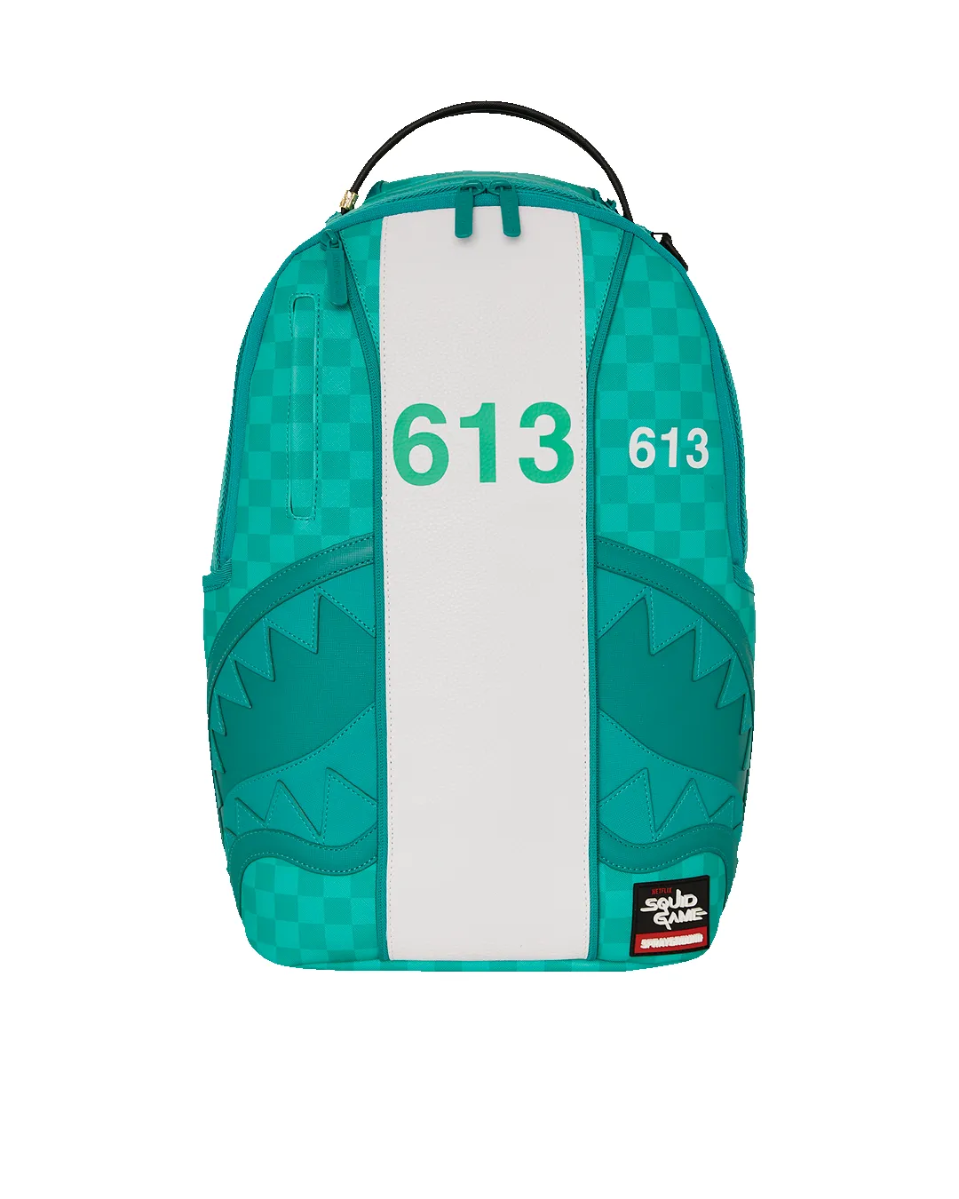 SQUID GAME COLLAB JUMPSUIT BACKPACK sold by Sprayground