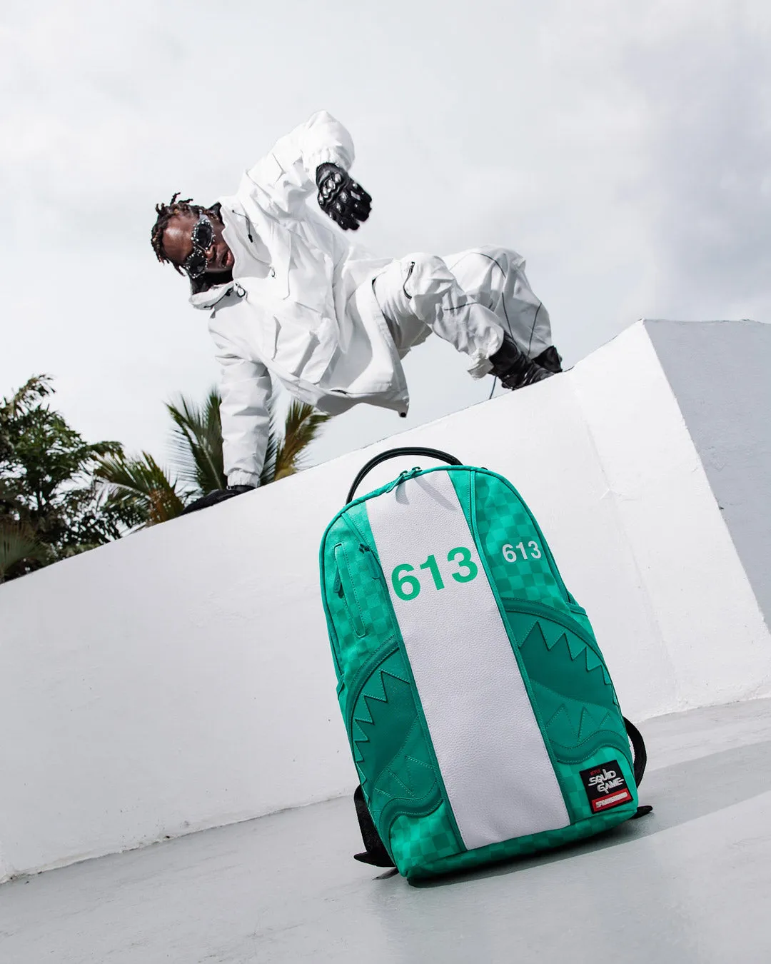 SQUID GAME COLLAB JUMPSUIT BACKPACK sold by Sprayground product image thumbnail 4