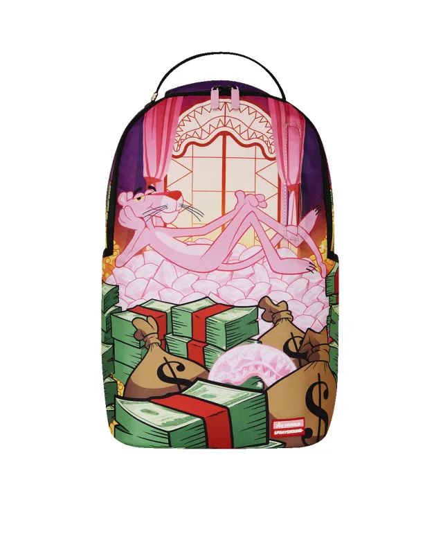 PINK PANTHER FORTRESS OF MONEY-TUDE BACKPACK sold by Sprayground