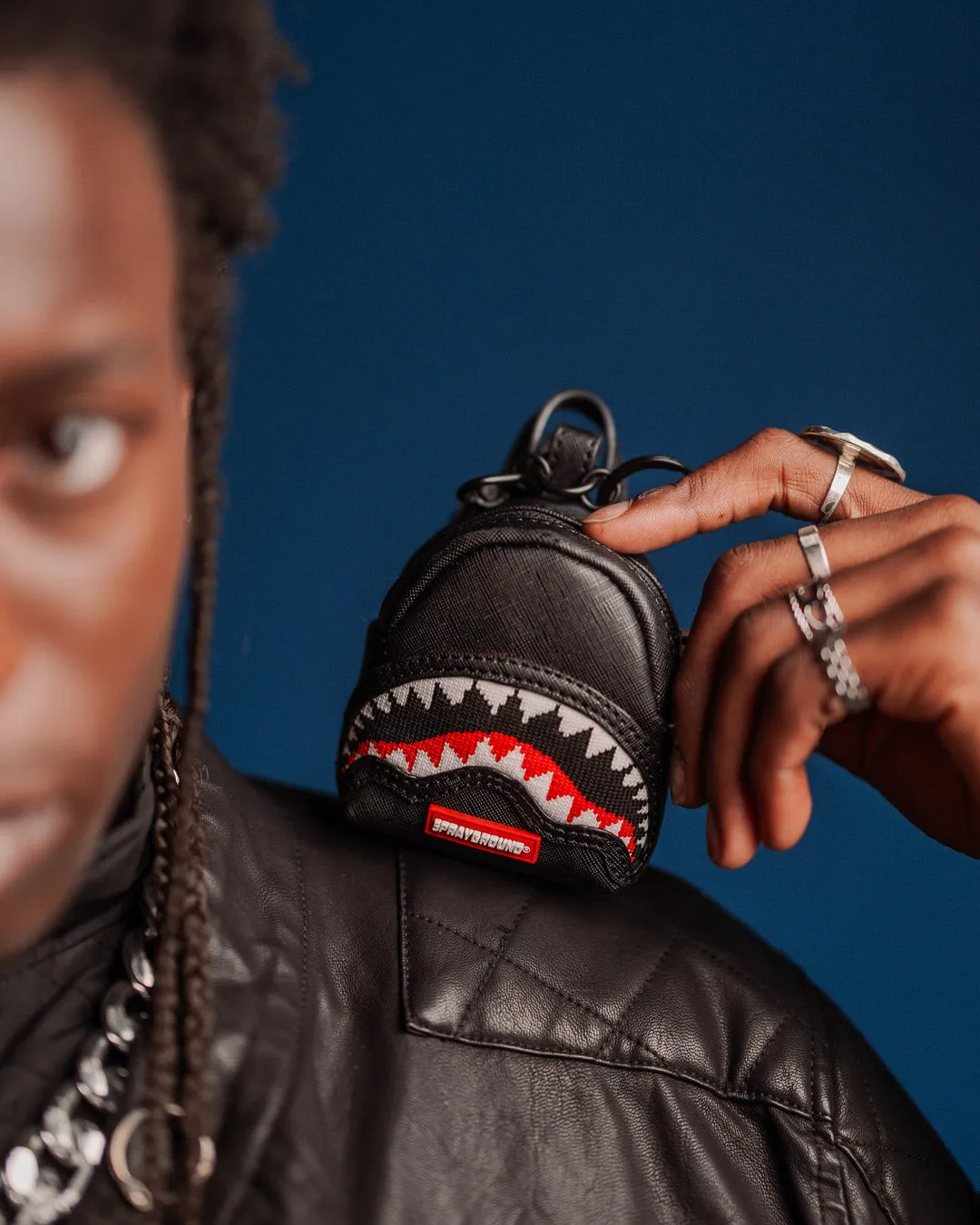 KNIT COMMANDER BACKPACK KEYCHAIN sold by Sprayground product image thumbnail 4