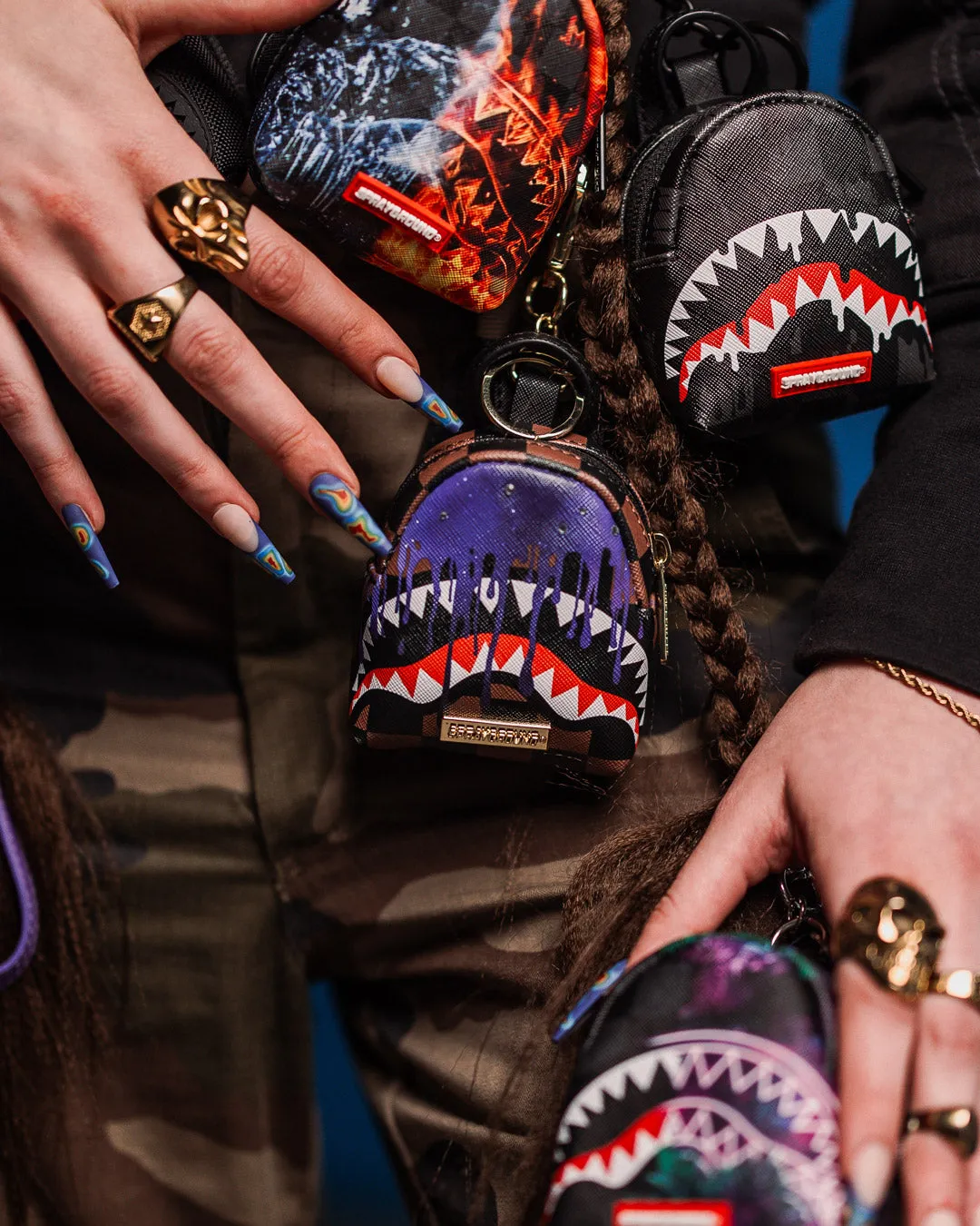 CHAMPION OF THE GALAXY BACKPACK KEYCHAIN sold by Sprayground product image thumbnail 4