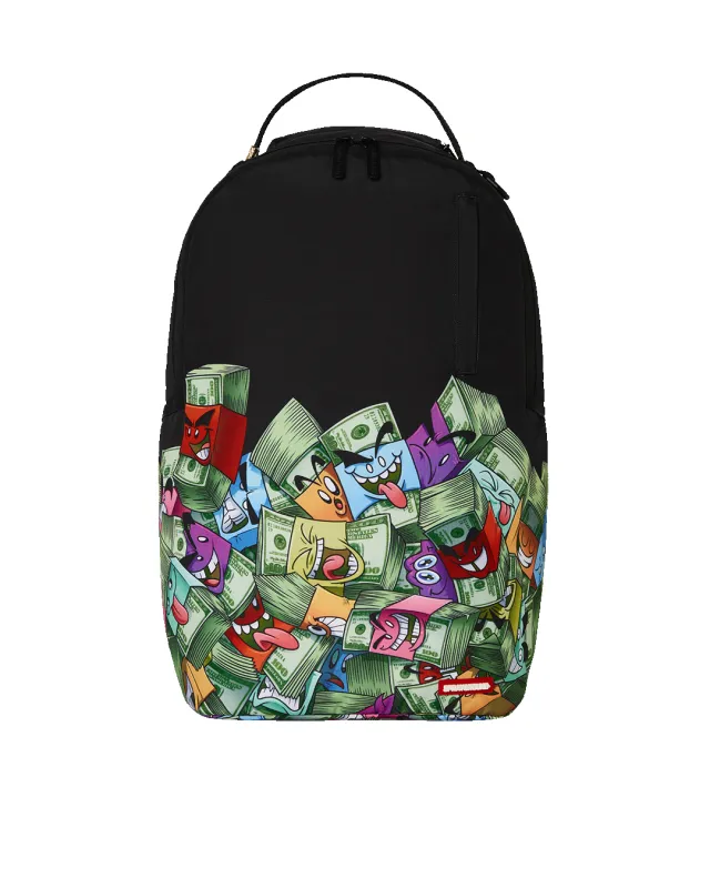 STACKED AND RELAXED MONEY BOYS BACKPACK sold by Sprayground