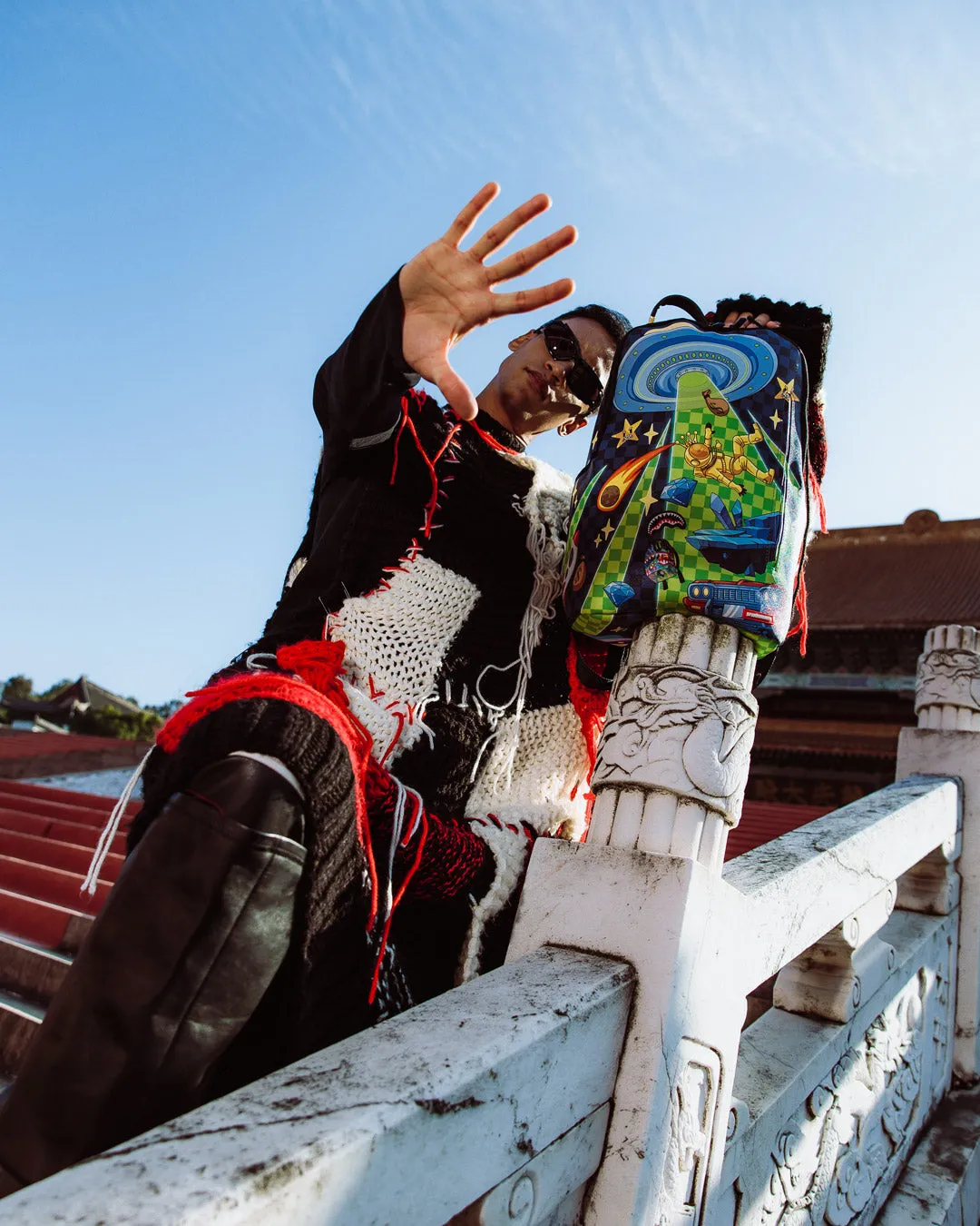 SPACE WARPED BACKPACK sold by Sprayground product image thumbnail 4