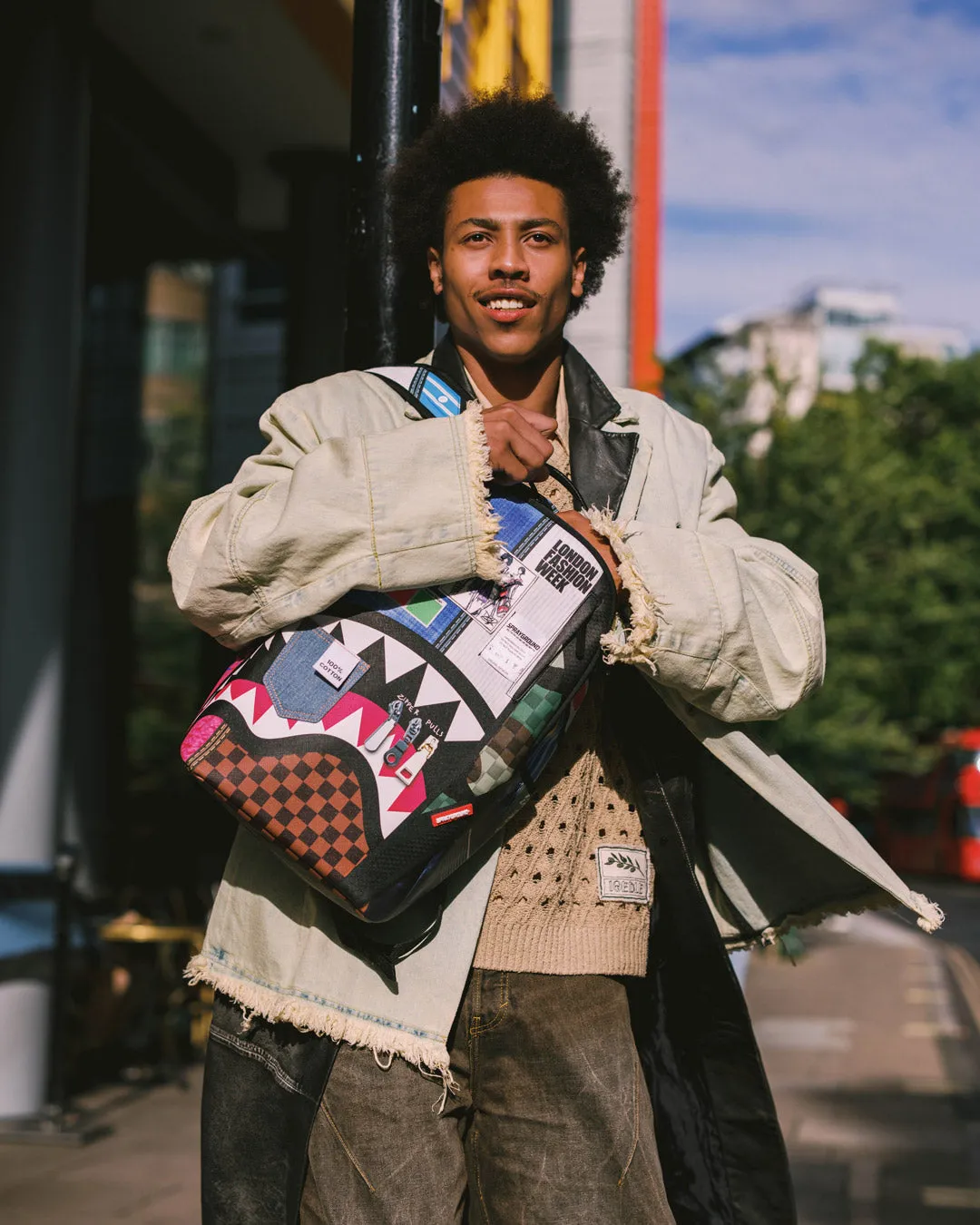 LONDON FASHION WEEK CONCEPT CREATIONS BACKPACK sold by Sprayground product image thumbnail 2