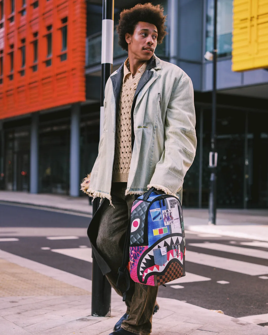 LONDON FASHION WEEK CONCEPT CREATIONS BACKPACK sold by Sprayground product image thumbnail 4