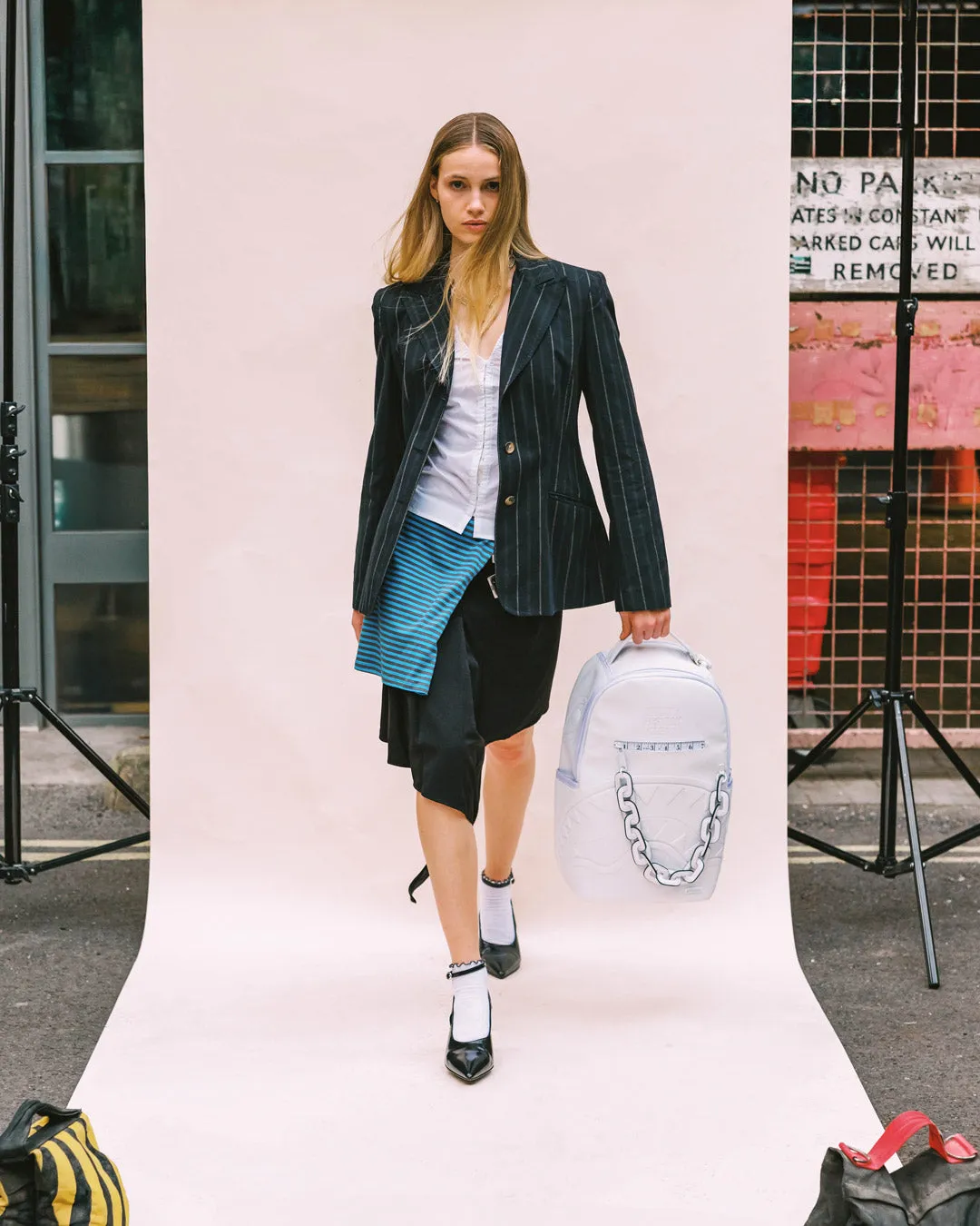 LONDON FASHION WEEK MADE TO MEASURE BACKPACK sold by Sprayground product image thumbnail 2