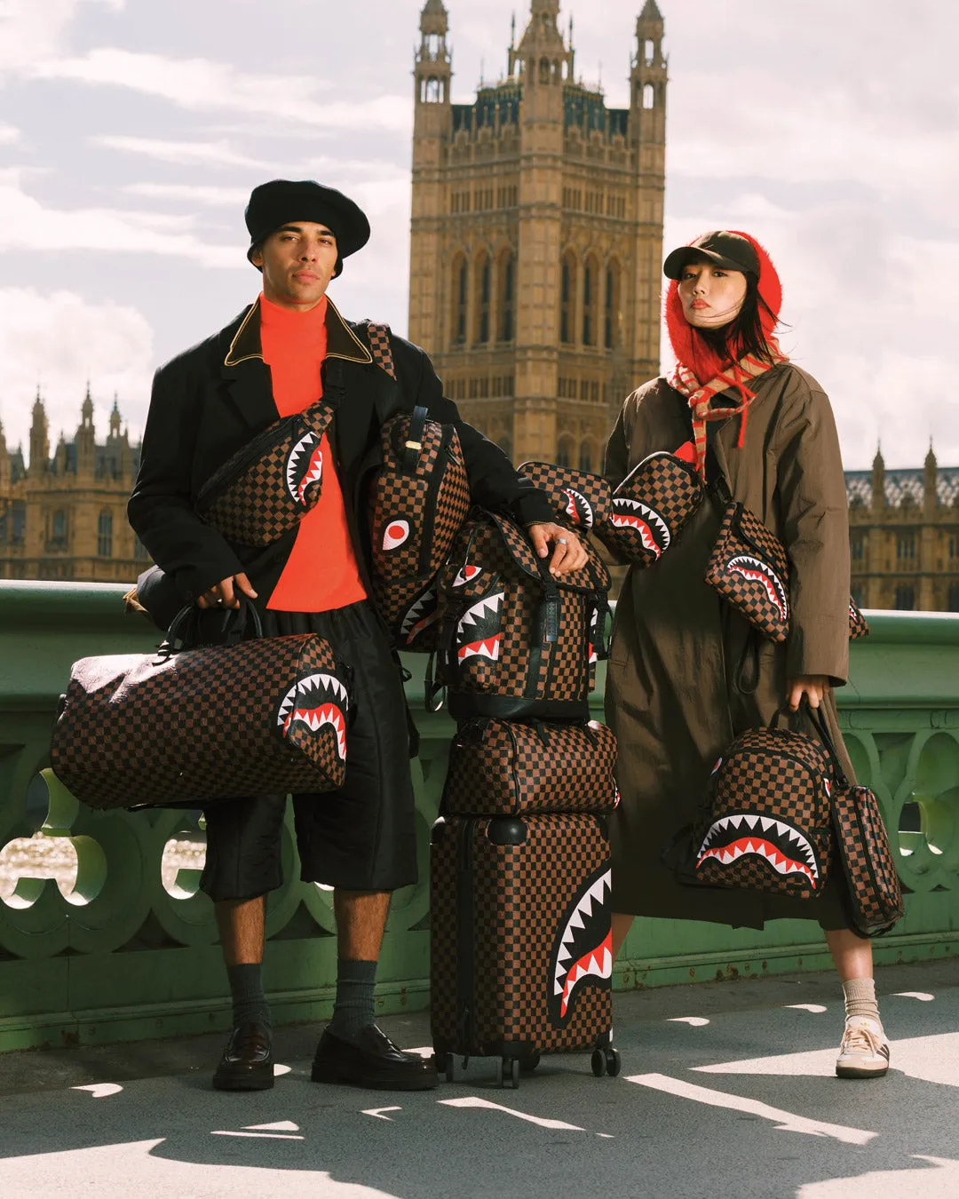 THE PRIVATE JET SHARK CLUB POUCH sold by Sprayground product image thumbnail 2