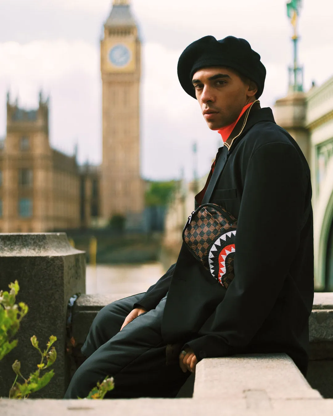 THE PRIVATE JET SHARK CLUB BACKPACK SLING sold by Sprayground product image thumbnail 4