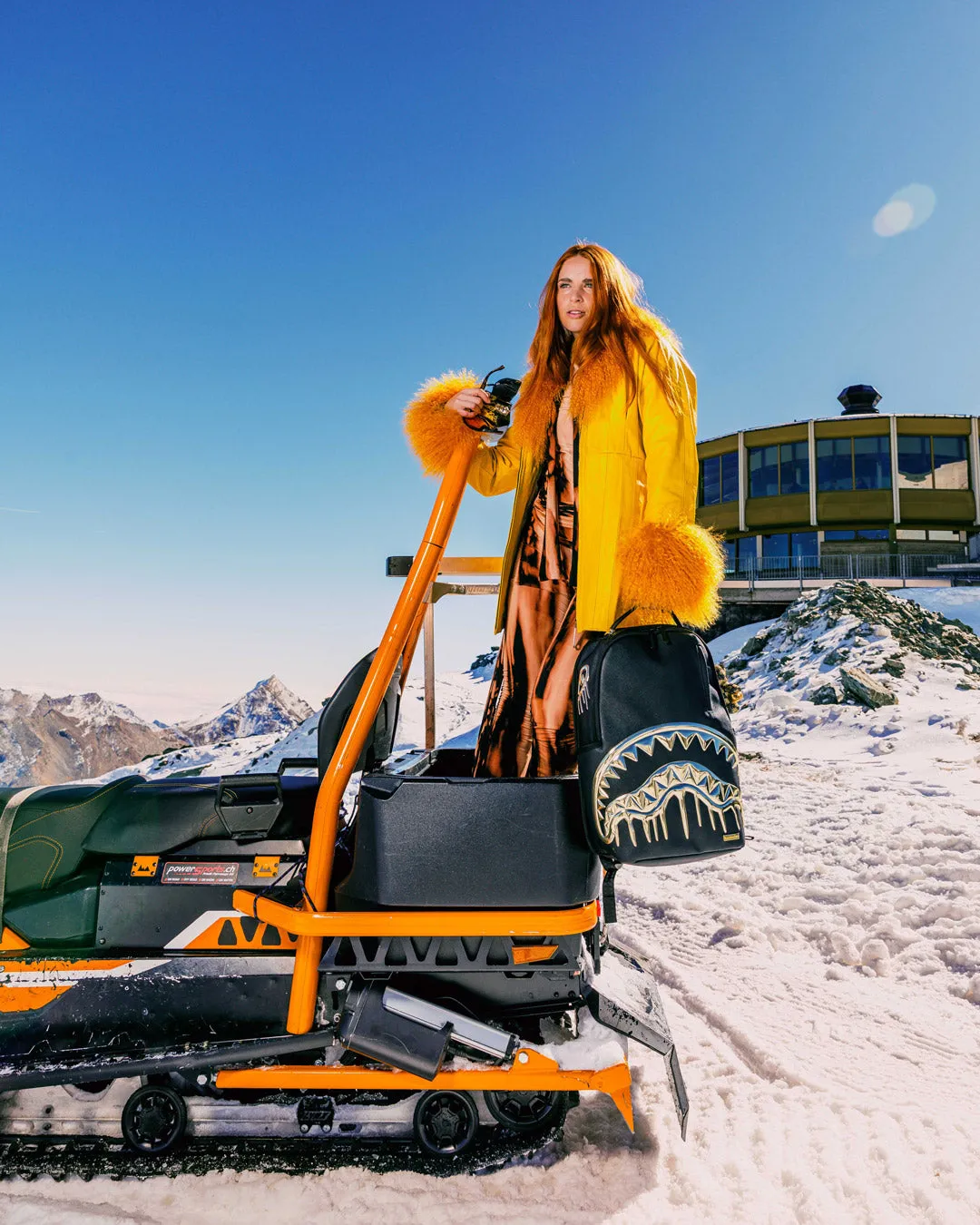 GOLDHEART SHARK DRIP BACKPACK sold by Sprayground product image thumbnail 2