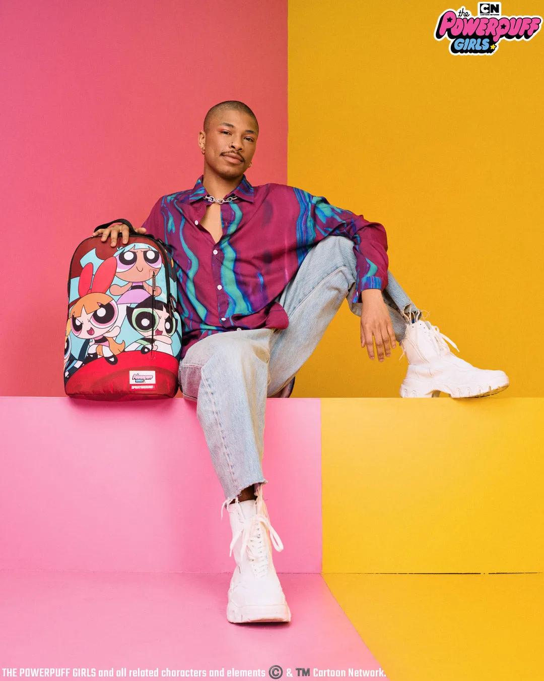 POWERPUFF GIRLS NEVER BACK DOWN BACKPACK sold by Sprayground product image thumbnail 4