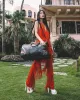 SHARK BITE SHARKS IN PARIS GRAY DUFFLE sold by Sprayground