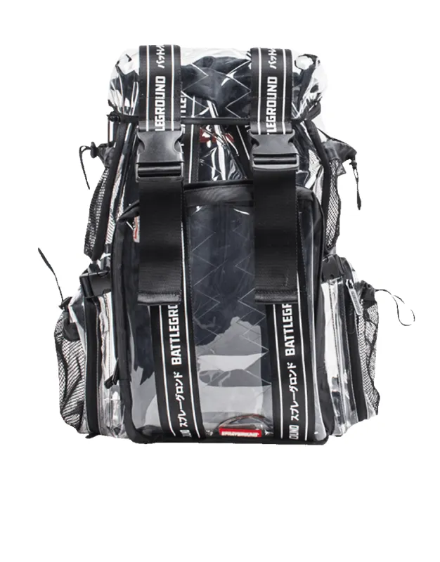 20/20 VISION TOP GEAR CLEAR BACKPACK sold by Sprayground