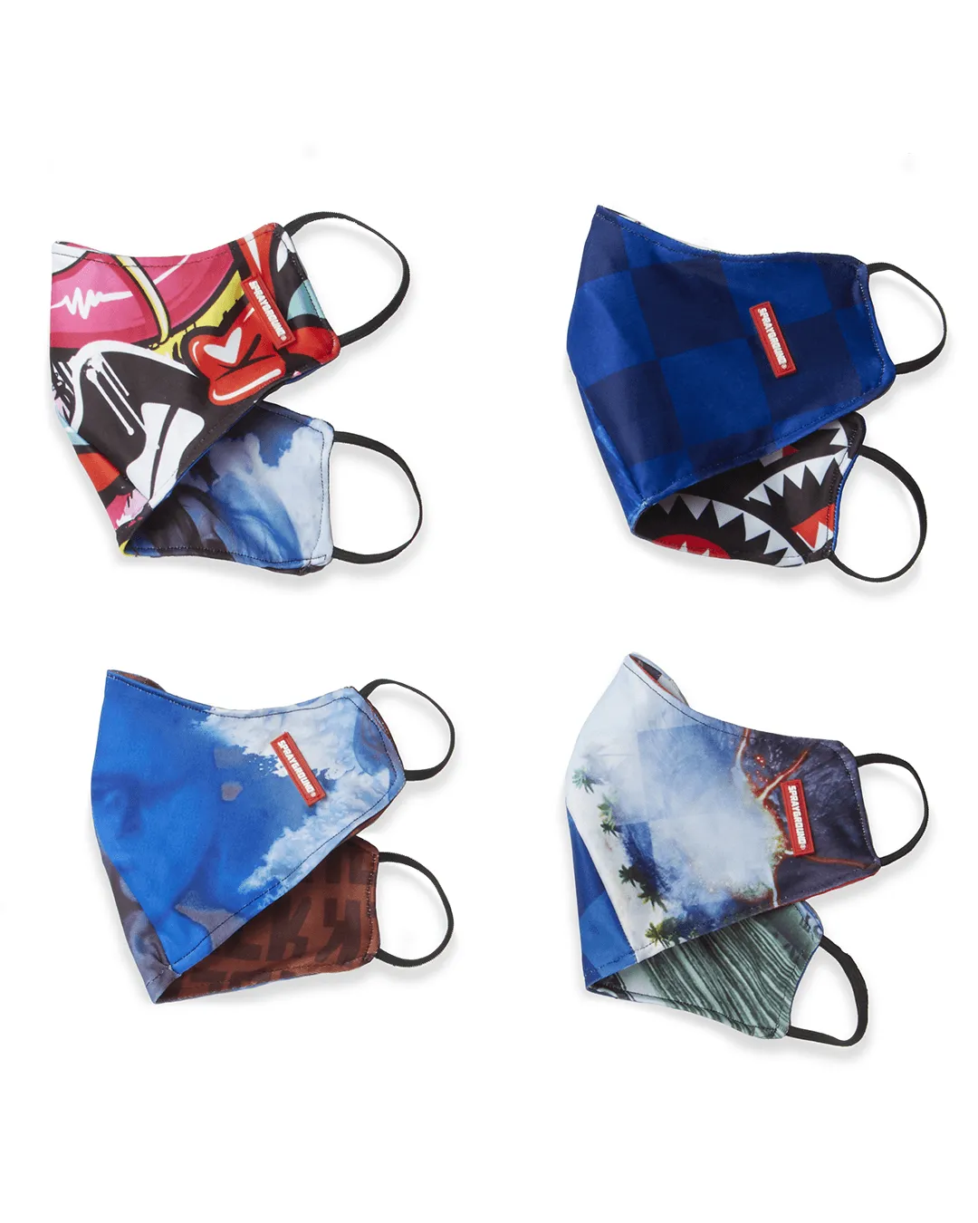 MYSTERY REVERSIBLE MASK (FORM-FITTING) sold by Sprayground