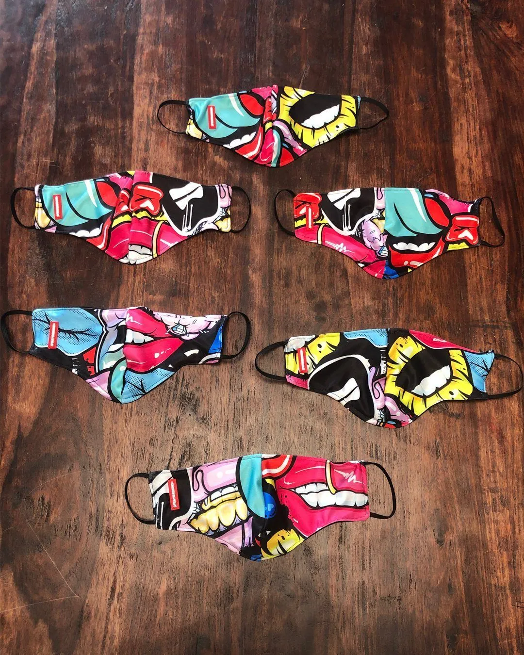 LIP SERVICE MASK (FORM-FITTING) sold by Sprayground product image thumbnail 5