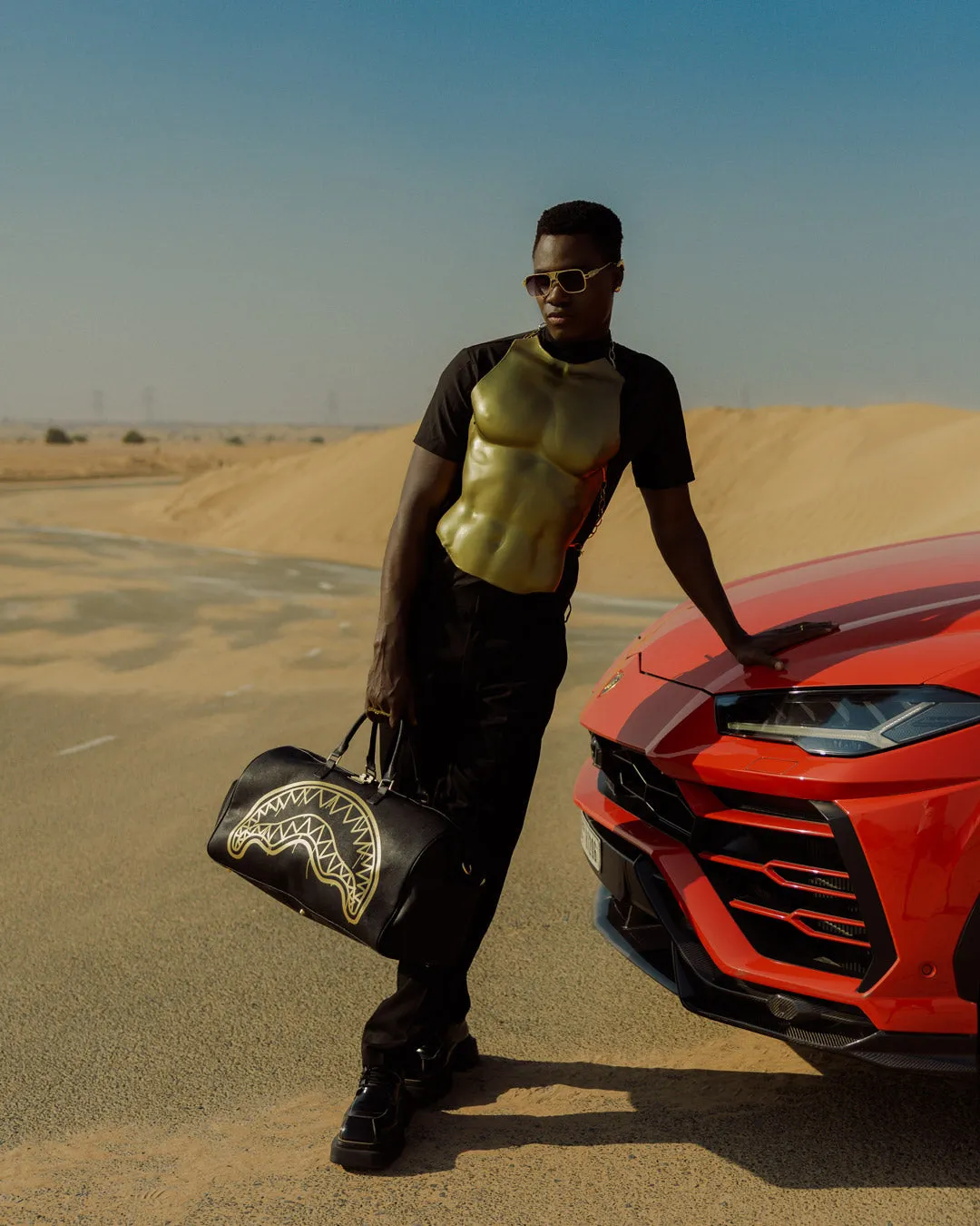 GOLD FANG DUFFLE sold by Sprayground product image thumbnail 4