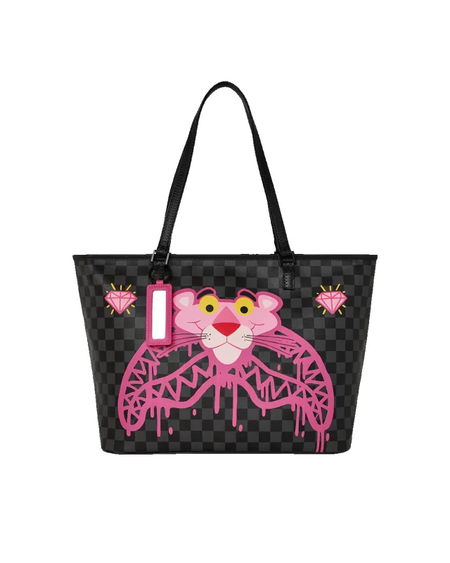 PINK PANTHER DIAMOND SHARK TOTE made by Sprayground