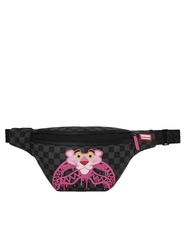 PINK PANTHER DIAMOND SHARK SAVVY CROSSBODY made by Sprayground