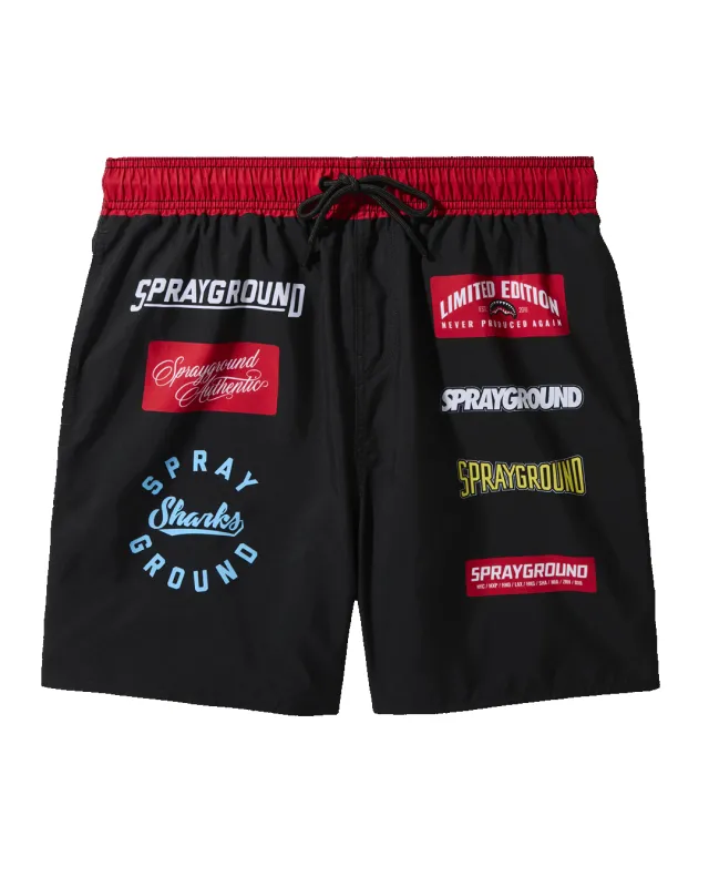NO TIMEZONE SWIM SHORT made by Sprayground