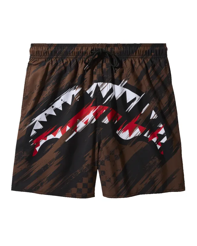 DRIFTER SHARK RACER SWIM SHORT made by Sprayground