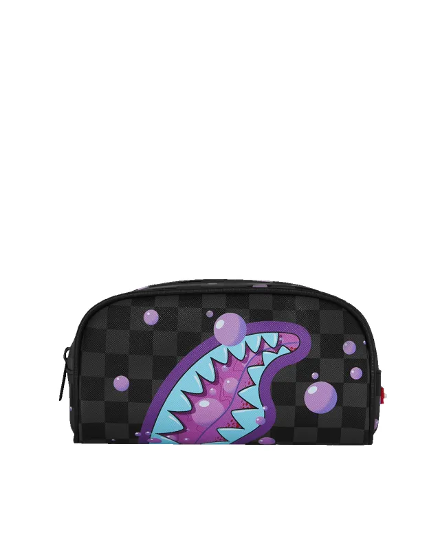 PURPLE SLIME SHARK POUCH made by Sprayground