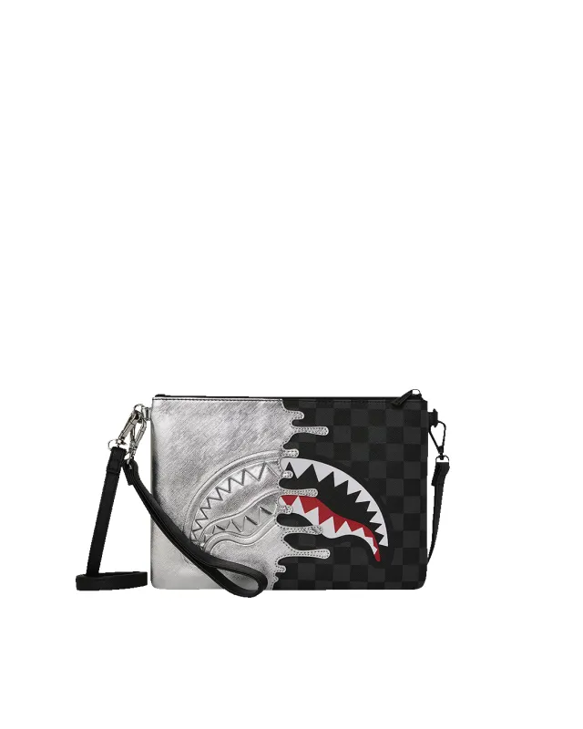 CHROME SPECTRE CROSSOVER CLUTCH made by Sprayground