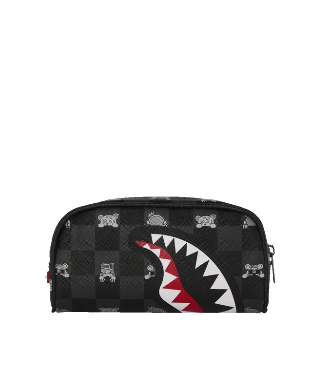 SHARK MOB HIDEOUT POUCH made by Sprayground