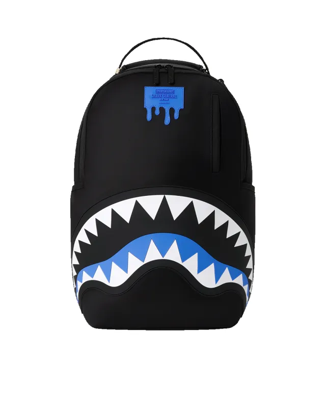 SHARK CENTRAL PASSPORT (BLUE) BACKPACK made by Sprayground