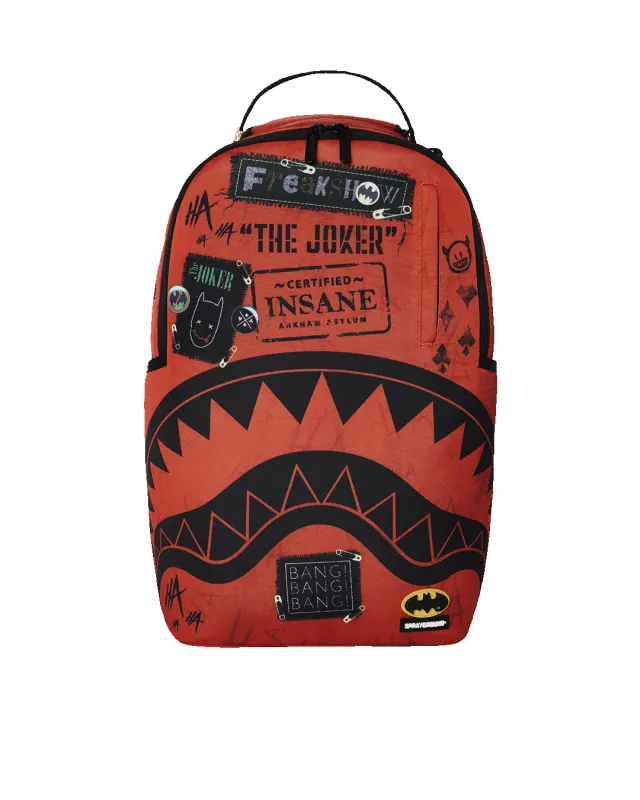 JOKER DC ASYLUM BACKPACK made by Sprayground