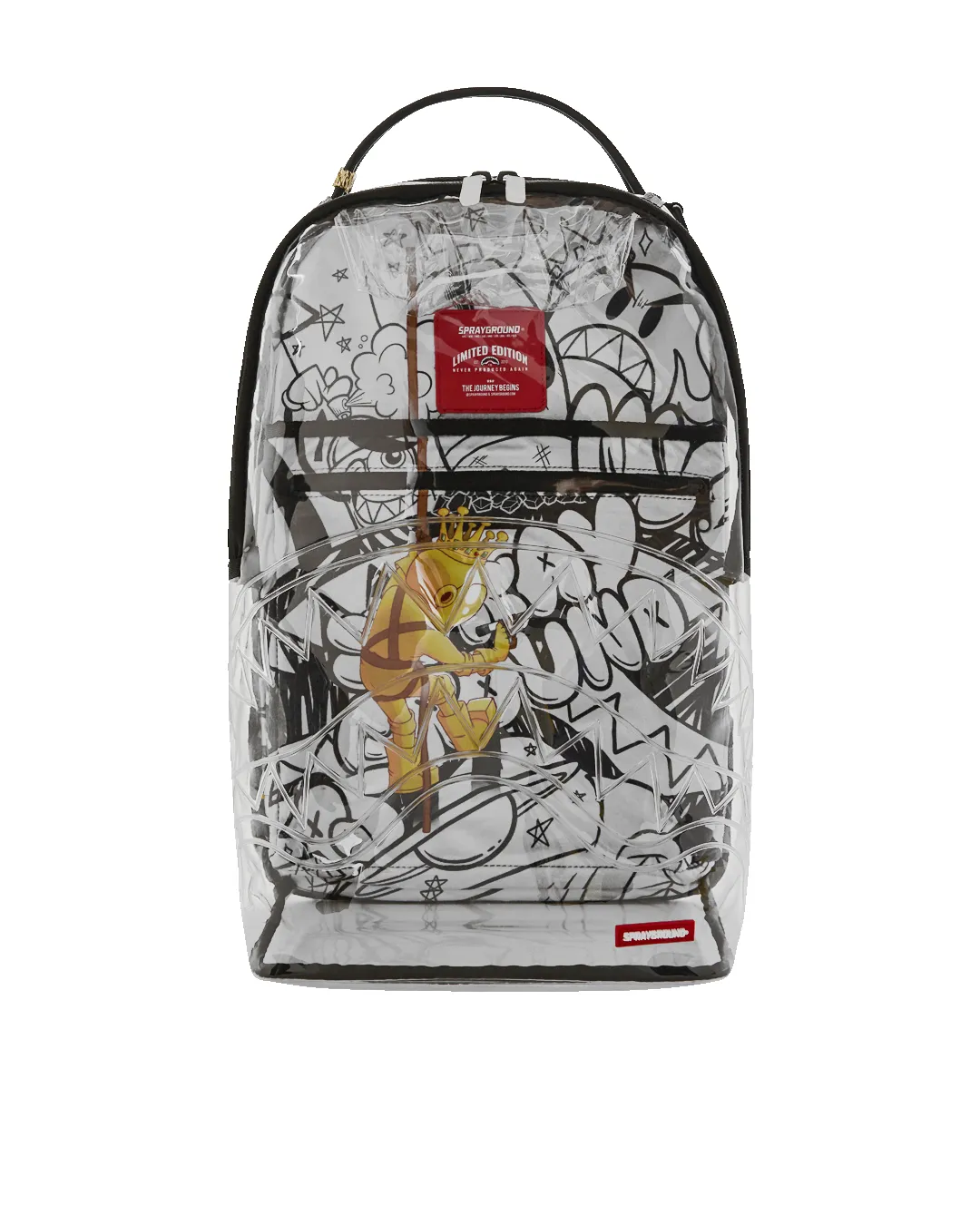 CLEAR DLX BACKPACK - ASTROMANE SKY WRITER sold by Sprayground