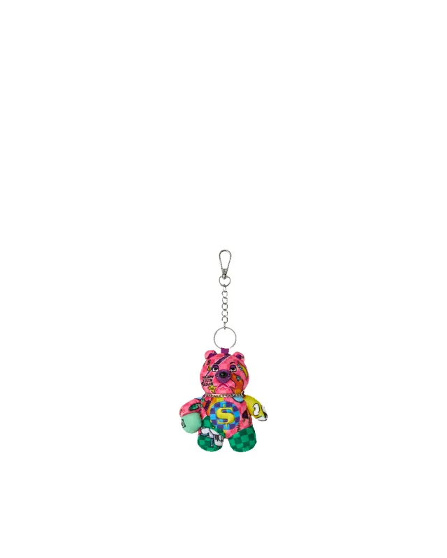 KAWAII CHAOS BEAR KEYCHAIN made by Sprayground