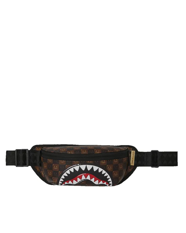 SHARKS IN PARIS GRIN & GRIND CROSSBODY made by Sprayground