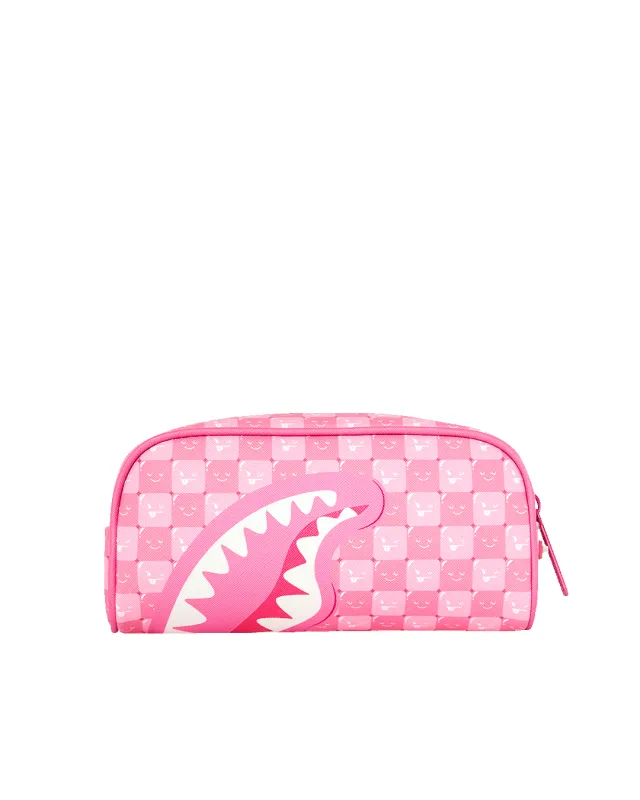 SHINOBI SHARKS IN PARIS (PINK) POUCH made by Sprayground