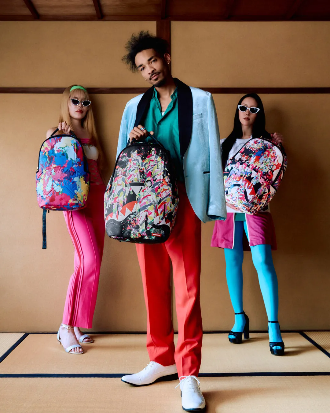 COLLABORTION HIDEKI SAIJO KAWAII CHAOS BACKPACK sold by Sprayground product image thumbnail 4