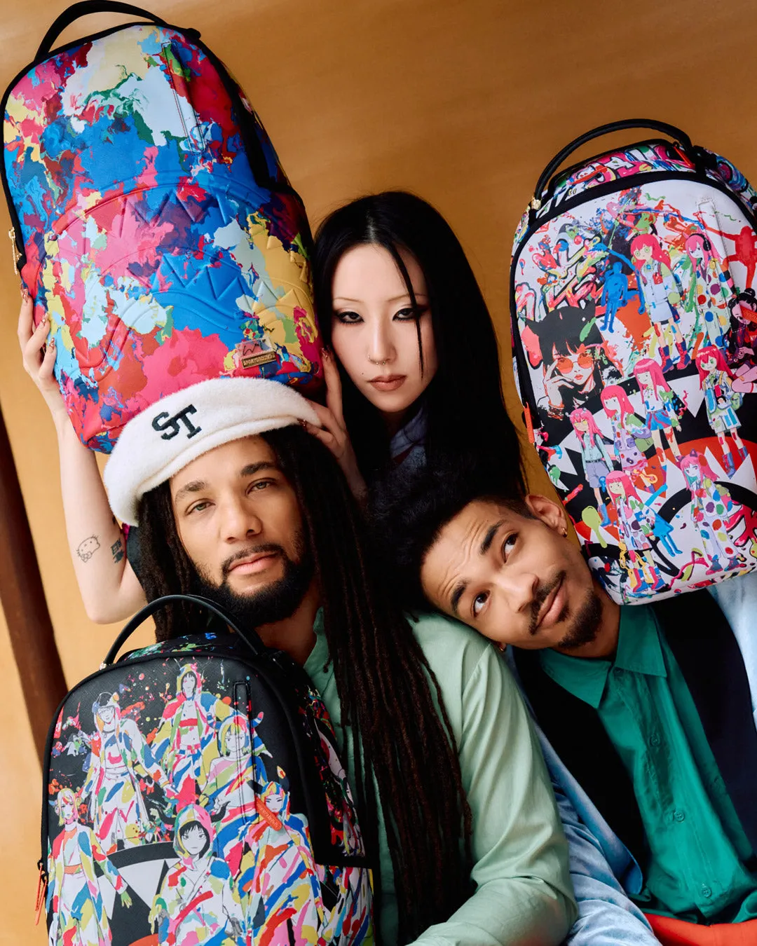 COLLABORTION HIDEKI SAIJO KAWAII CHAOS BACKPACK sold by Sprayground product image thumbnail 2