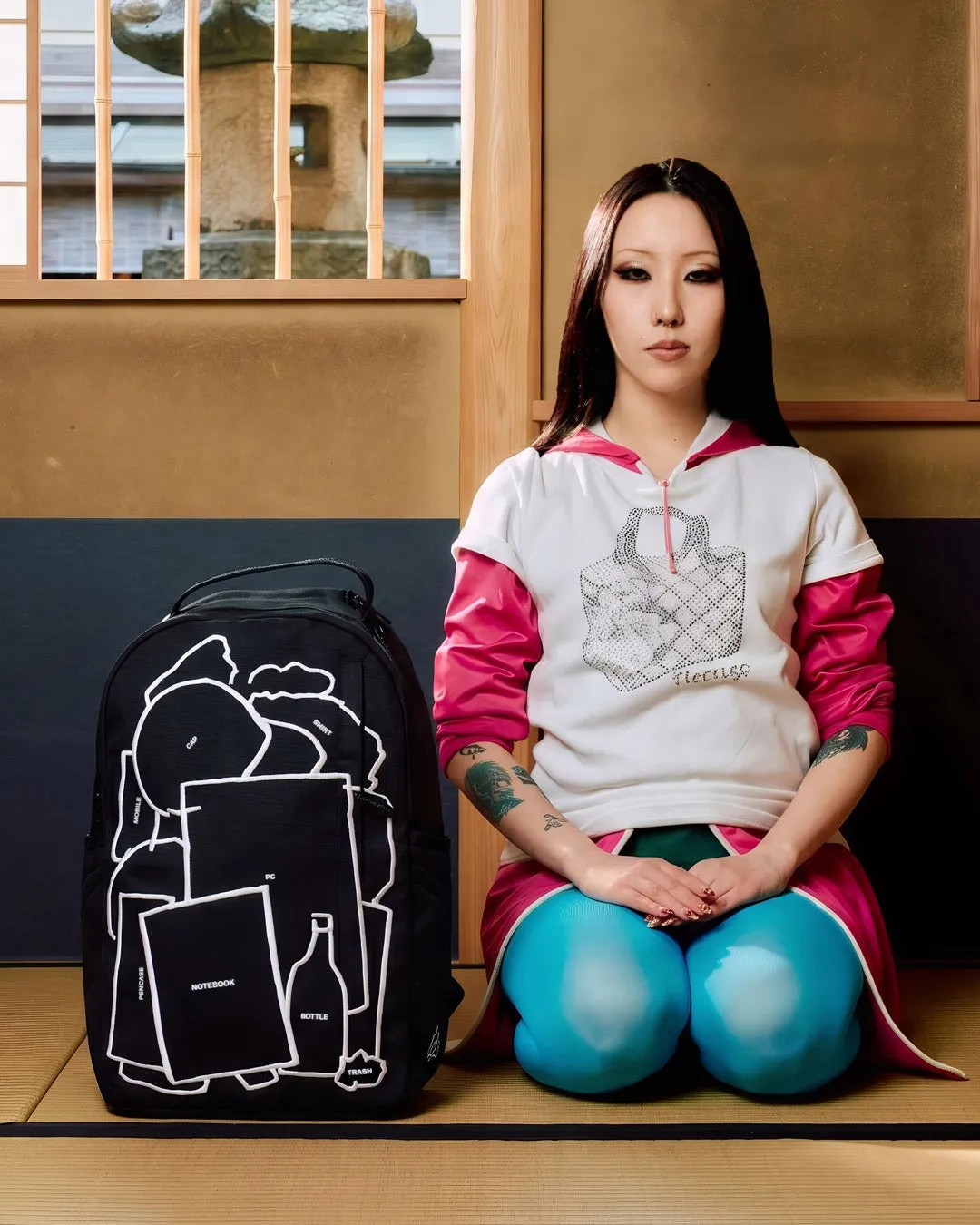 COLLABORATION EMUNI INWARDS NIGHT BACKPACK sold by Sprayground product image thumbnail 2