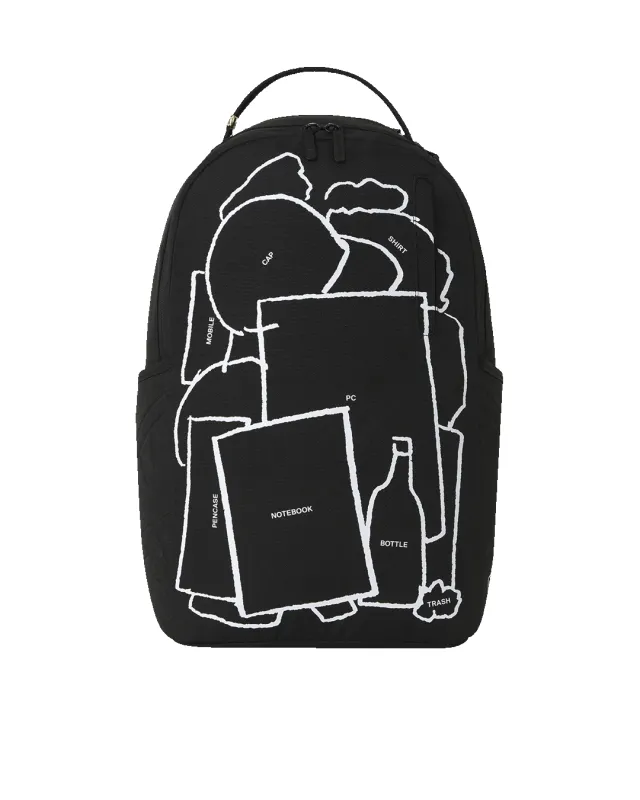COLLABORATION EMUNI INWARDS NIGHT BACKPACK made by Sprayground