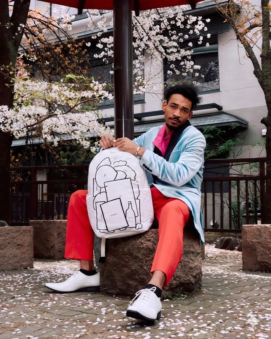 COLLABORATION EMUNI INWARDS LIGHT BACKPACK sold by Sprayground product image thumbnail 2