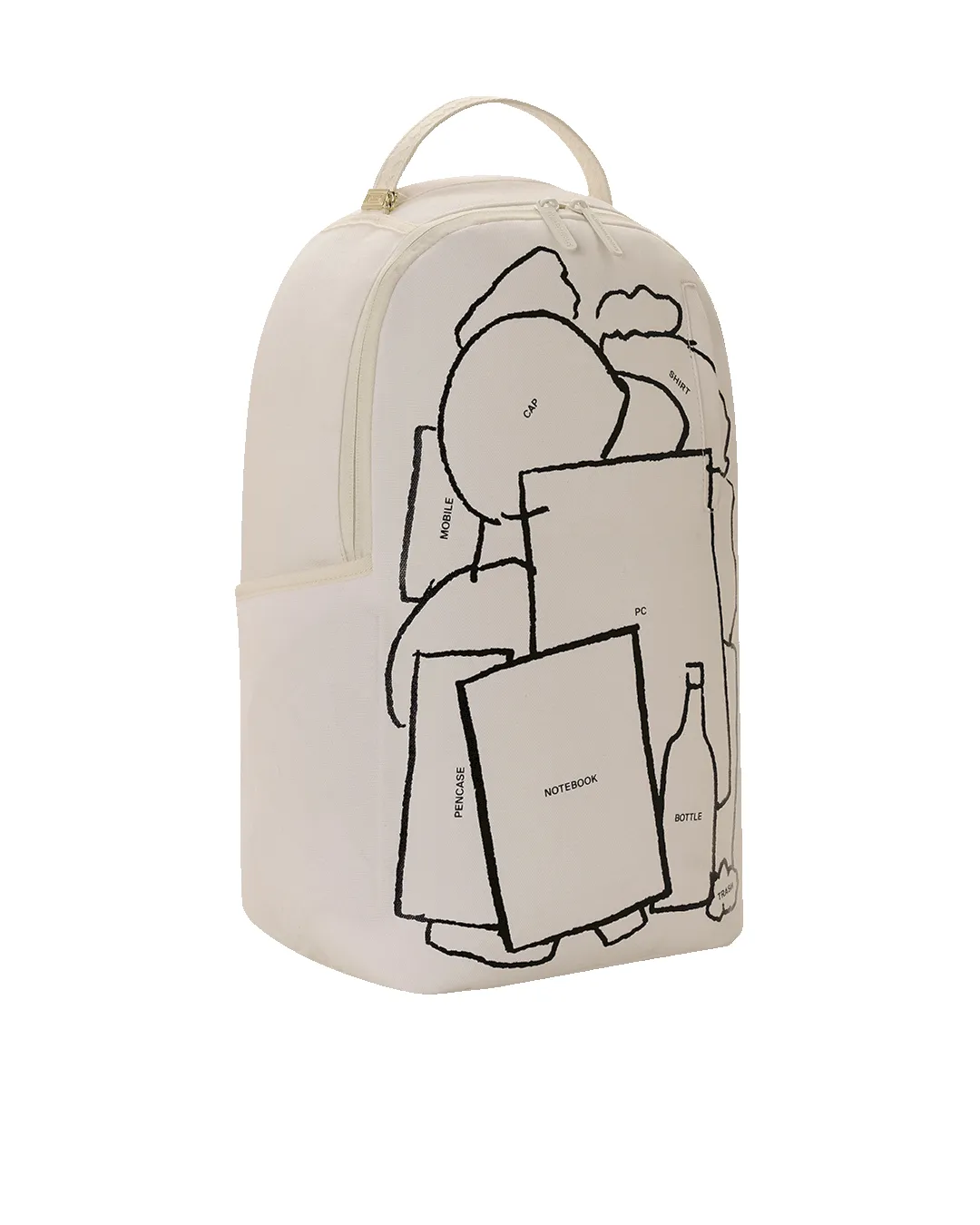 COLLABORATION EMUNI INWARDS LIGHT BACKPACK sold by Sprayground product image thumbnail 5