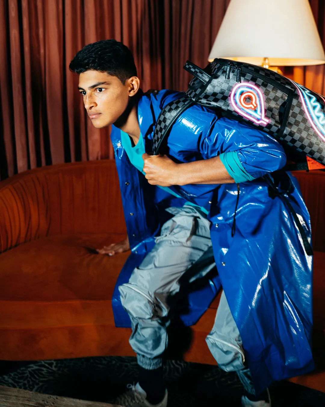 SHARKS IN PARIS GLOW BACKPACK (DLXV) sold by Sprayground product image thumbnail 4