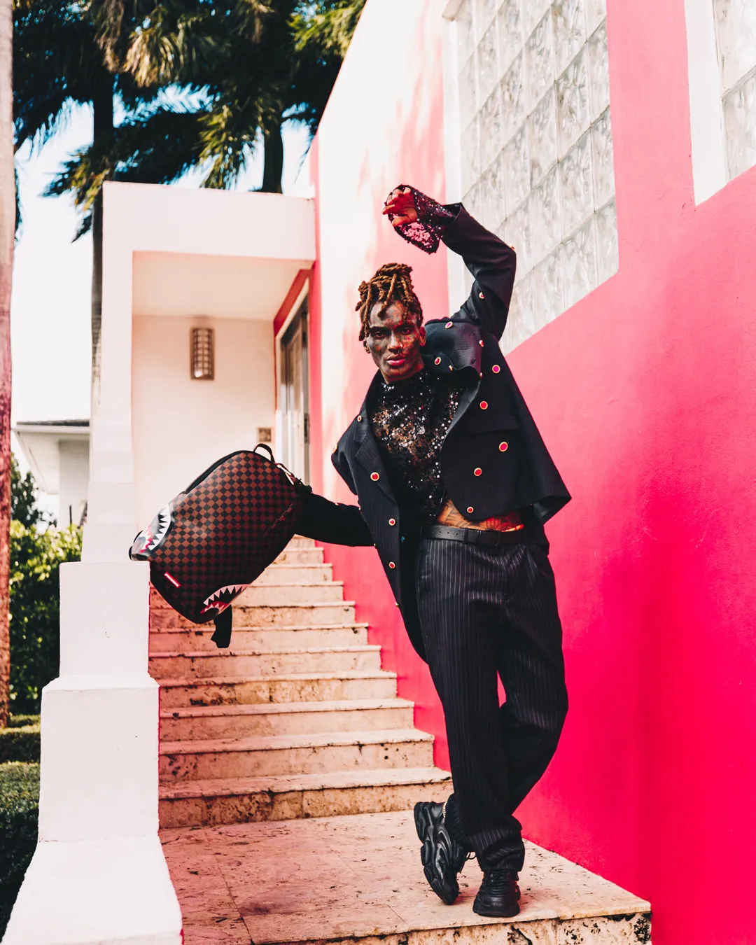 DOUBLE TROUBLE BACKPACK (DLXV) sold by Sprayground product image thumbnail 4