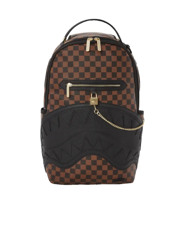 HENNY LOCK SHARKS IN PARIS BACKPACK (DLXV) sold by Sprayground