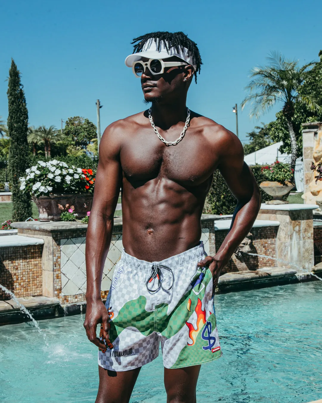 WTF ART SHOTO SWIM TRUNKS sold by Sprayground product image thumbnail 4