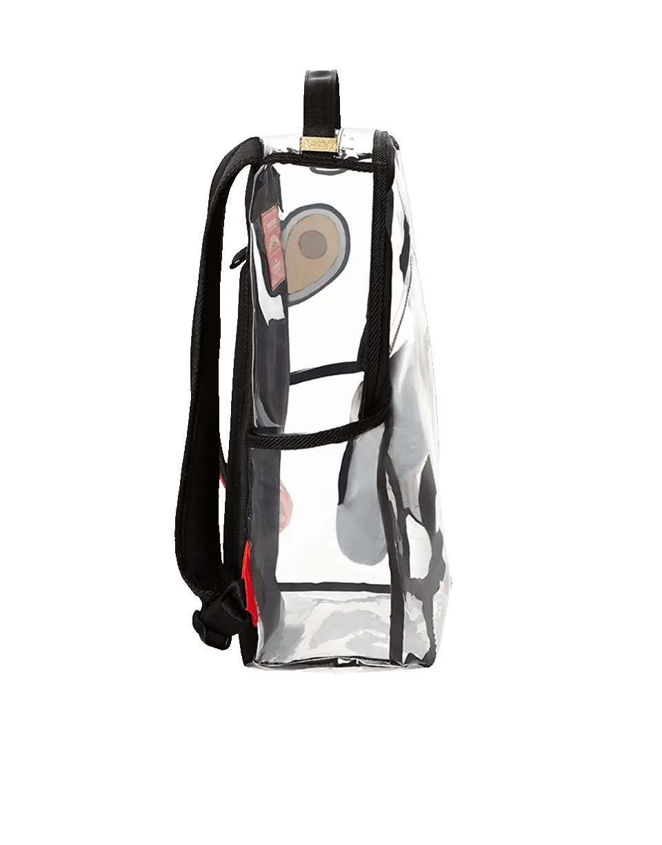 ANGLED 20/20 VISION SHARK CLEAR BACKPACK sold by Sprayground product image thumbnail 3