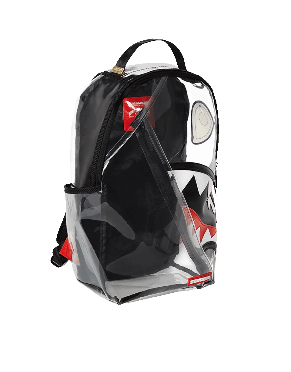 ANGLED 20/20 VISION SHARK CLEAR BACKPACK sold by Sprayground product image thumbnail 2