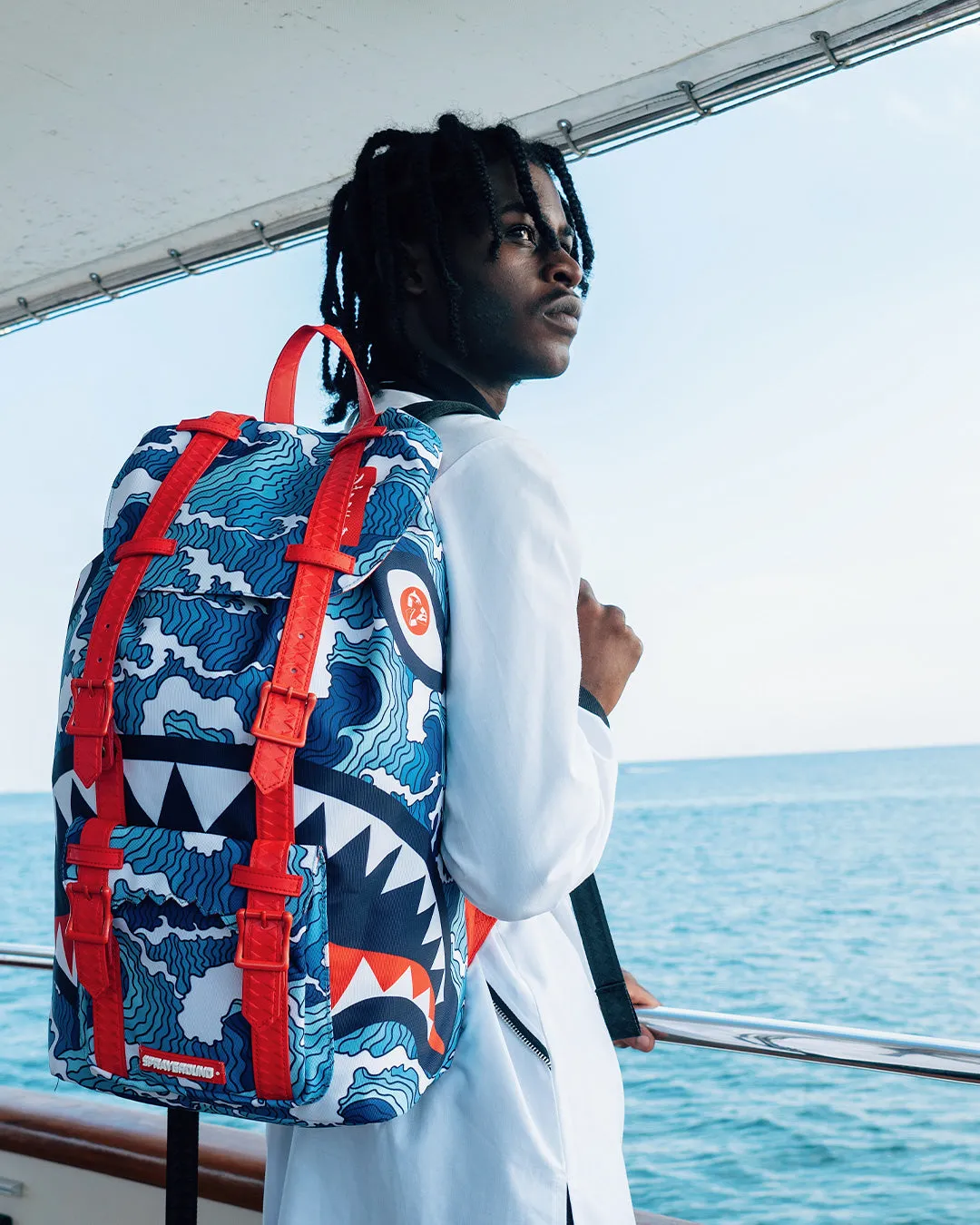 SHARK WAVE HILLS BACKPACK sold by Sprayground product image thumbnail 2