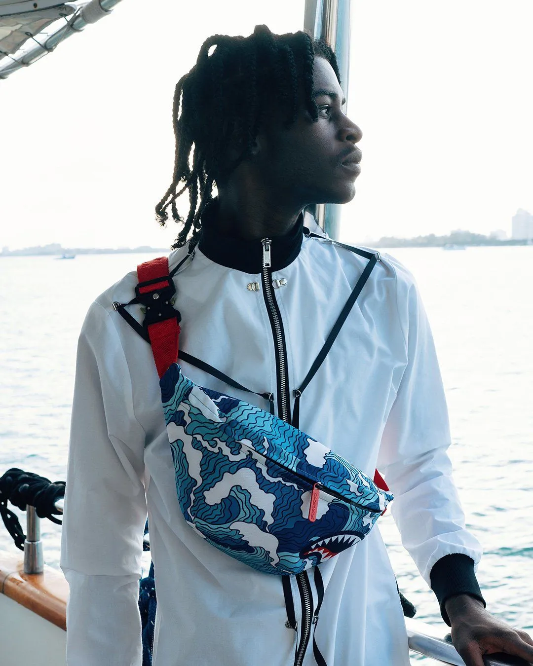 SHARK WAVE SAVVY CROSSBODY sold by Sprayground product image thumbnail 4