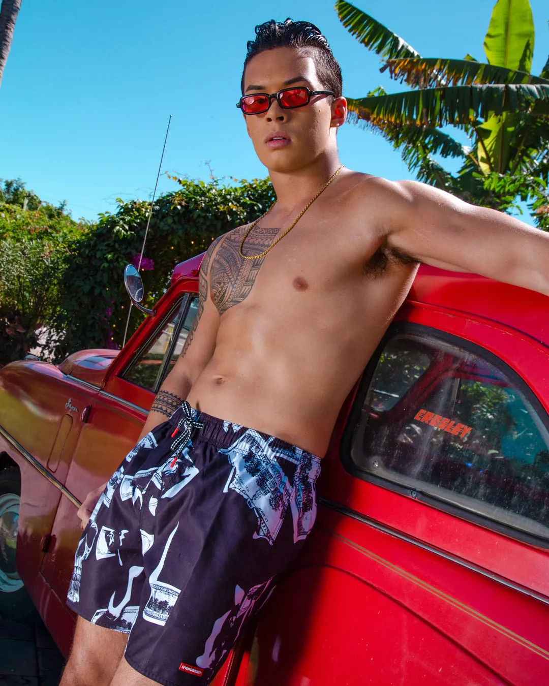 MONEY NIGHT SHOTO SWIM TRUNKS sold by Sprayground product image thumbnail 3