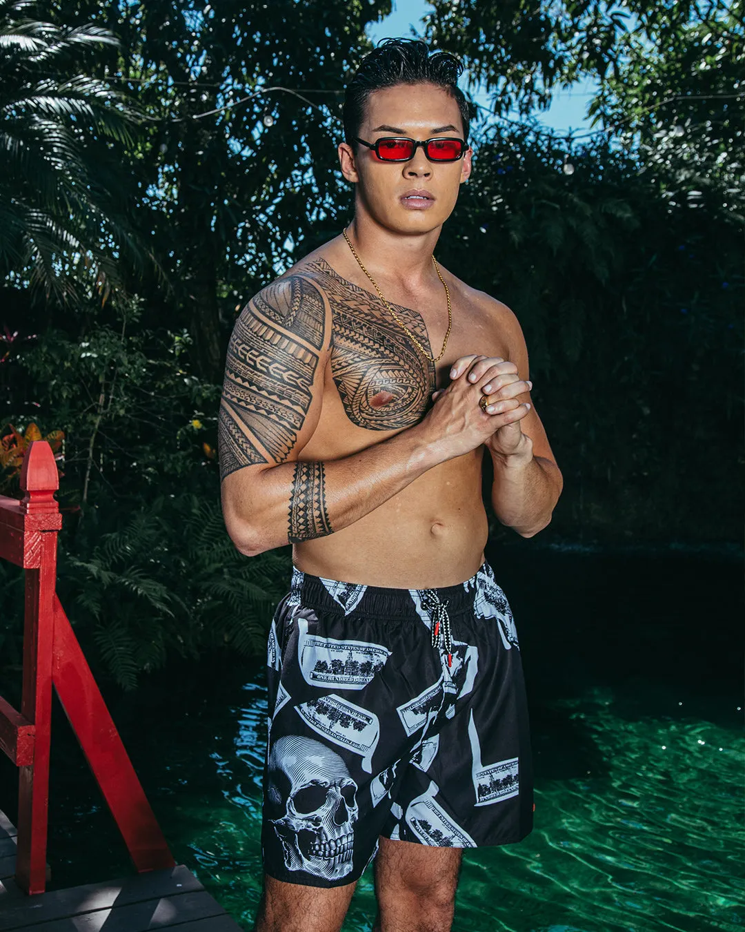 MONEY NIGHT SHOTO SWIM TRUNKS sold by Sprayground product image thumbnail 2