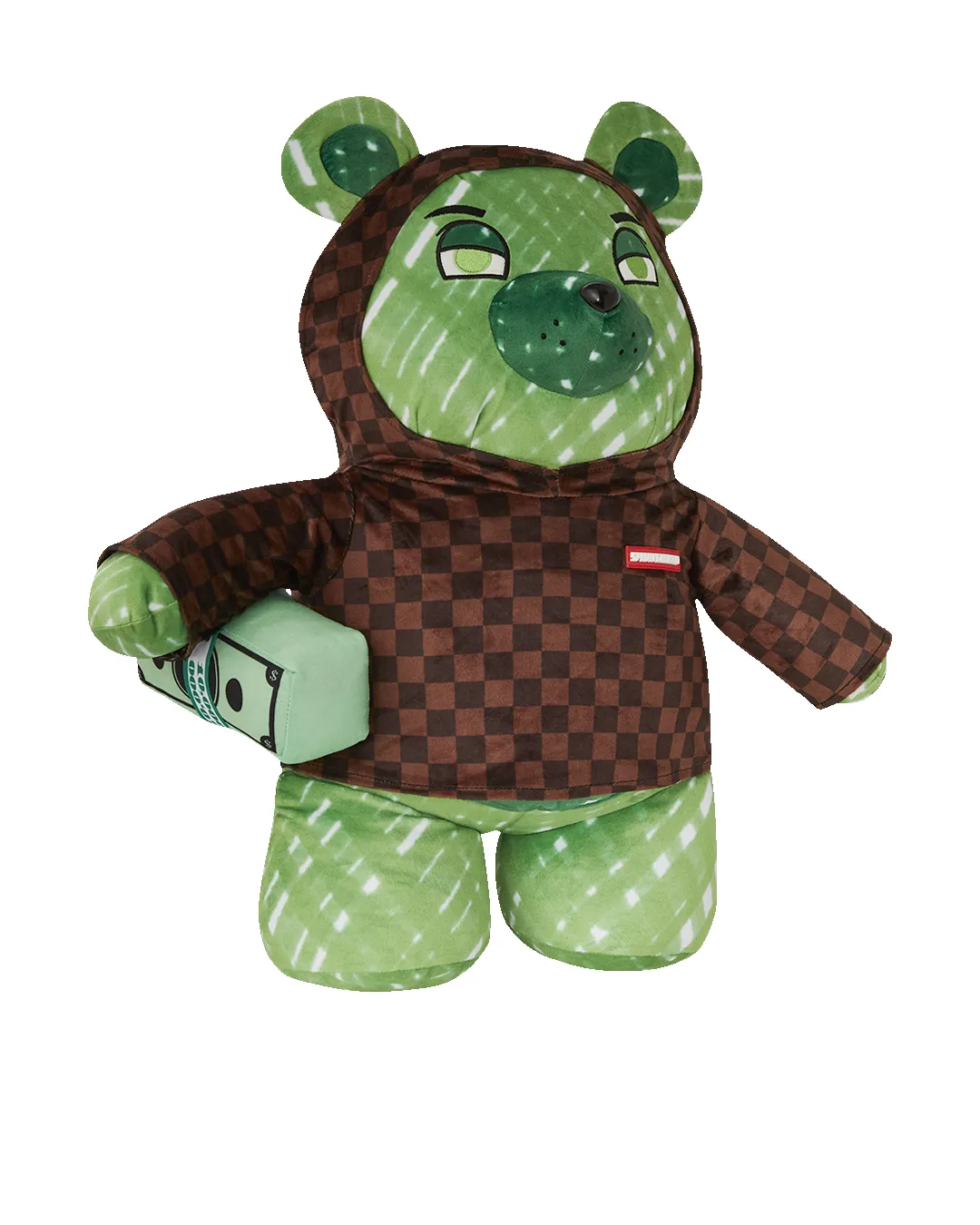 SHARKS IN PARIS FADE AWAY HOODIE MONEYBEAR TEDDYBEAR BACKPACK sold by Sprayground product image thumbnail 3